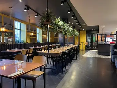 Commercial Cleaning - Modern Restaurant & Hotel